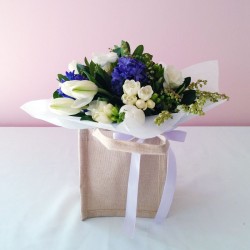 Posie - Spring Flowers Purple and White