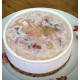 Spring Sakura Raw Cheesecake with Sakura Glaze