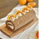 Vegan Gluten-Free Carrot Cake Swiss Roll