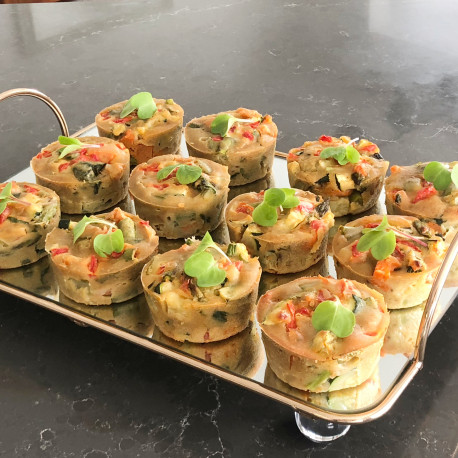 Vegan Gluten-Free  Mini  Fritatta