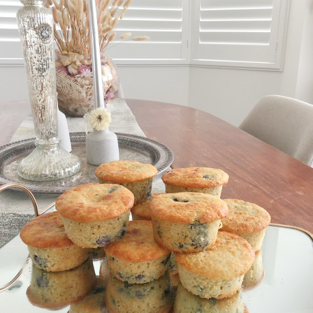 Vegan Gluten-Free Blueberry Muffin