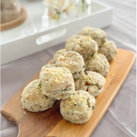 Vegan Gluten Free  Savoury Scones 4 pcs /Box